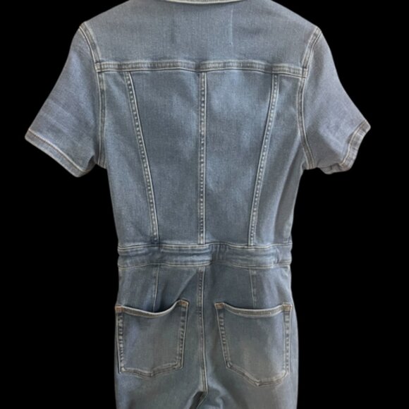 GOOD AMERICAN Collection Edition 2022 ZARA Denim Jumpsuit - Picture 7 of 10